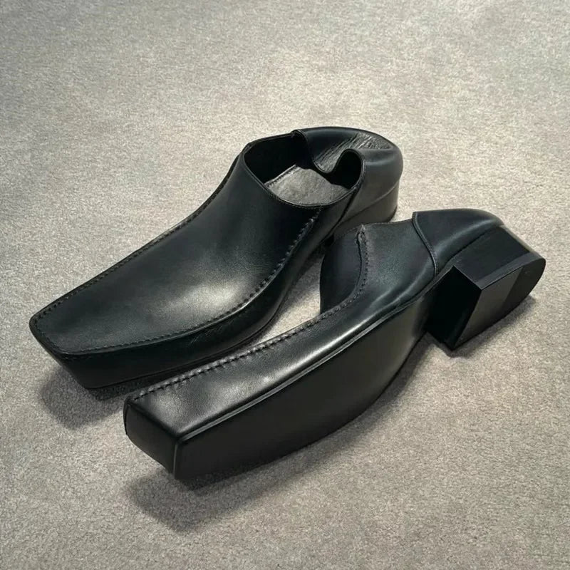 Novelty Chunky Heel