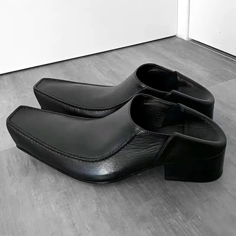 Novelty Chunky Heel