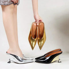 Novelty Luxury Designer Wedge Platform High Heel