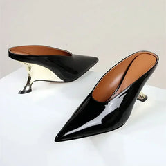 Novelty Luxury Designer Wedge Platform High Heel