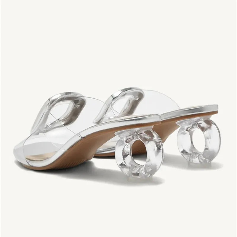 Novelty Strange Clear Heel