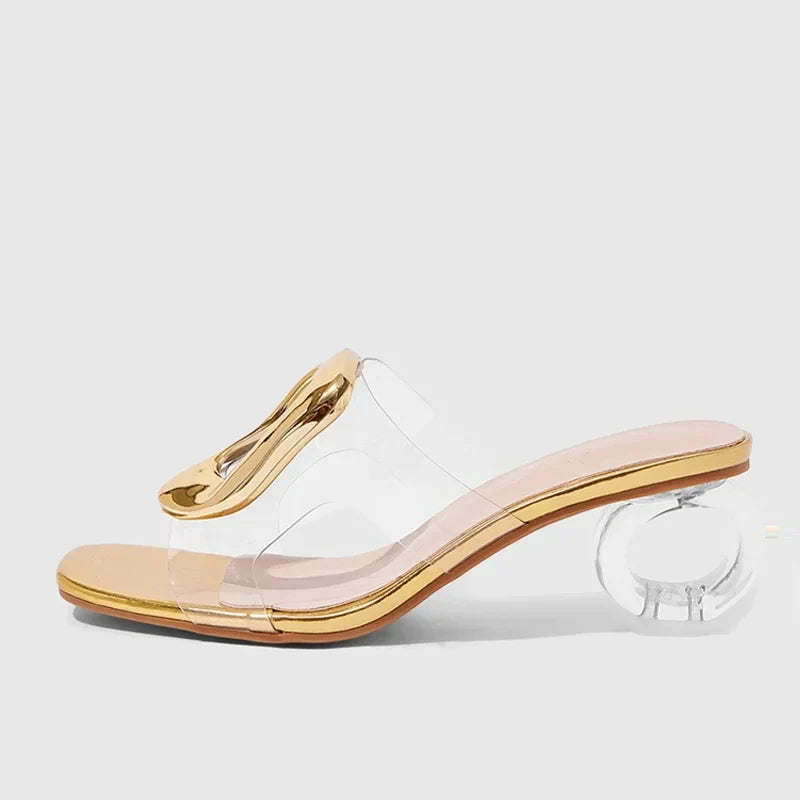 Novelty Strange Clear Heel