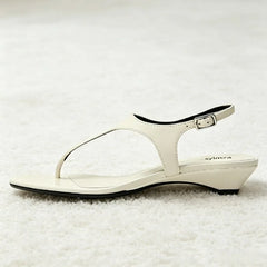 Novelty T Tied Kitten-heel Sandals Square-toe Ankle-strap Buckle Designer Shoes