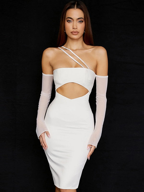 Party Elegant Off Shoulder Hot Club Dress