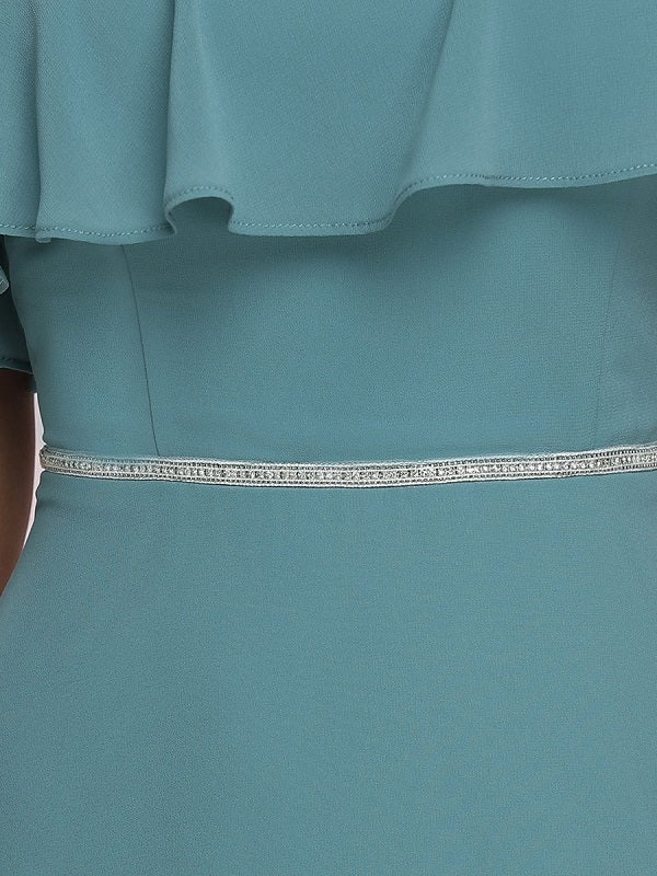 Prom A-Line One Shoulder Sleeveless Backless Evening Dresses