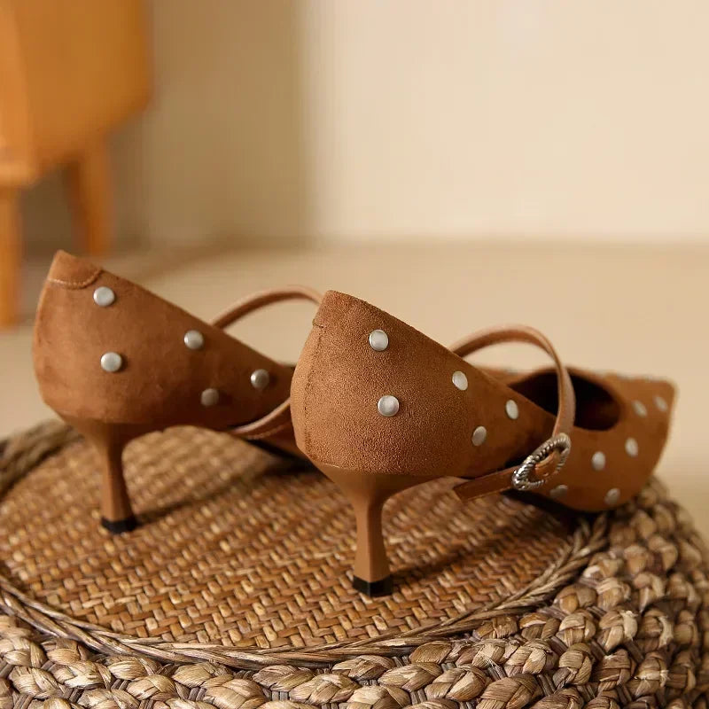 Rivet Designer High Heel