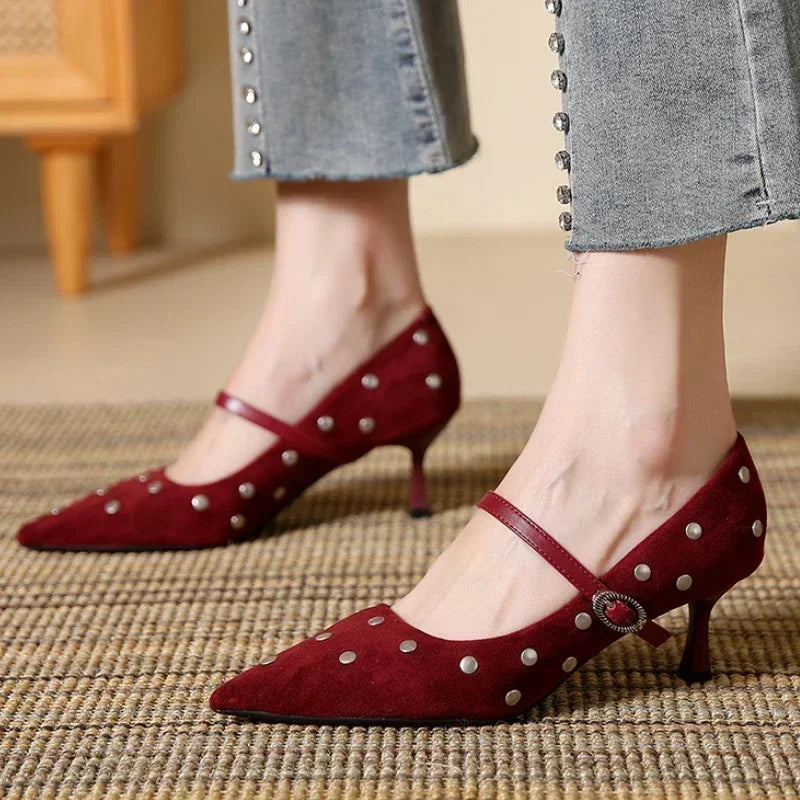 Rivet Designer High Heel