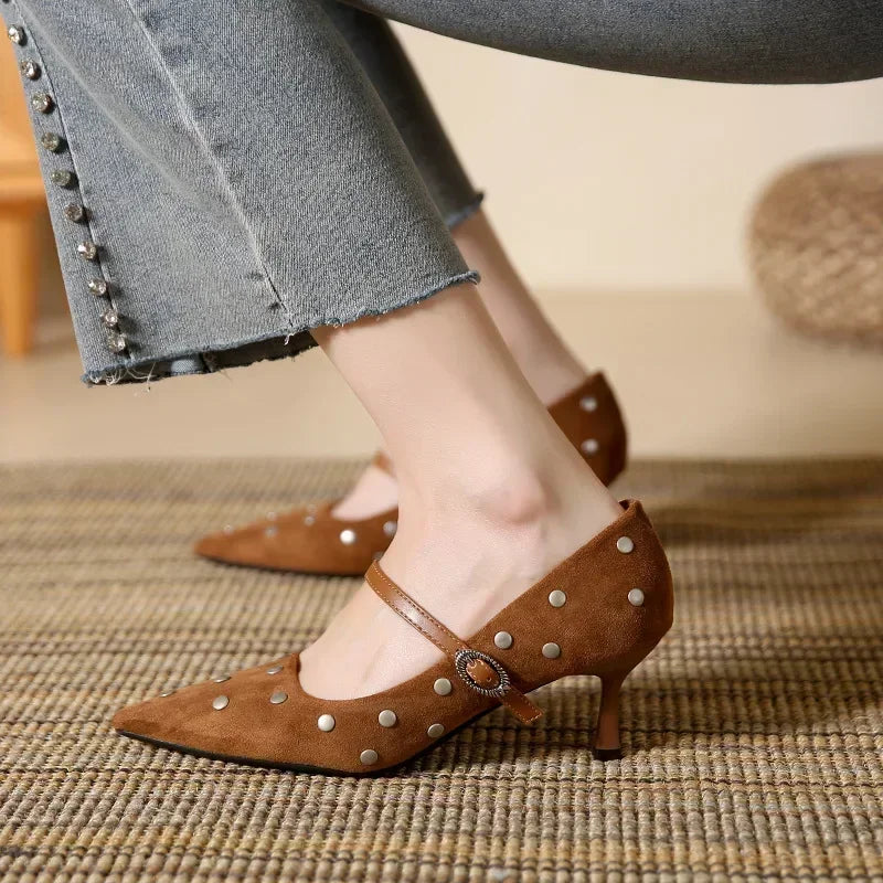 Rivet Designer High Heel