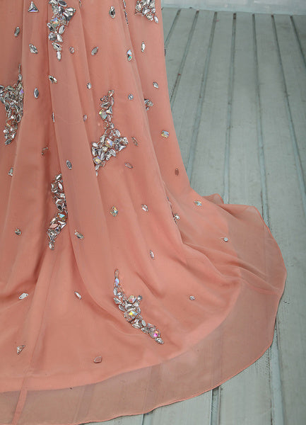 Sage Sweetheart Neck Sequin Mermaid Chiffon Prom Dress