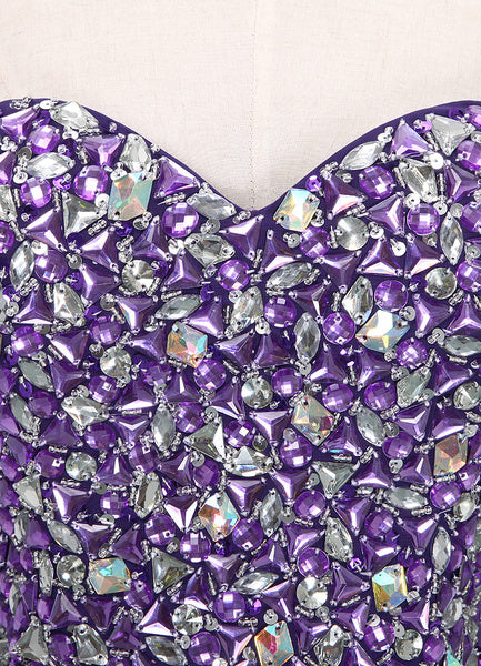 Sage Sweetheart Neck Sequin Mermaid Chiffon Prom Dress