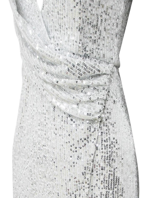 Sequin long sleeve Club Evening Party dress