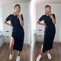 Cotton Beach Wrap Bodycon Maxi Long Dresses
