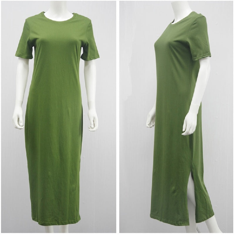 Cotton Beach Wrap Bodycon Maxi Long Dresses