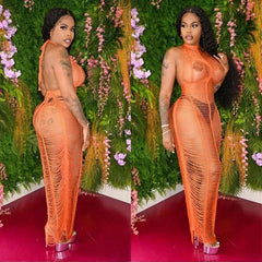Draped  Club Party Bodycon Dress