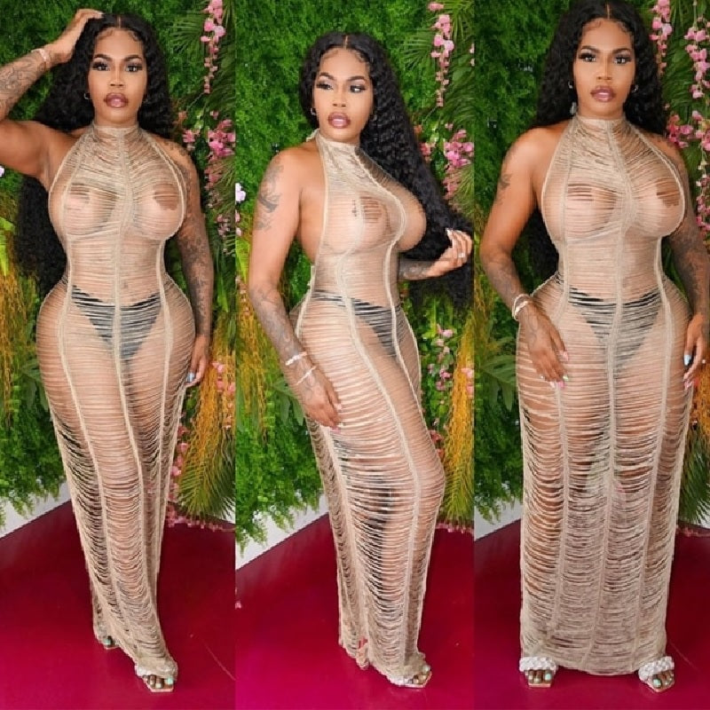 Draped  Club Party Bodycon Dress