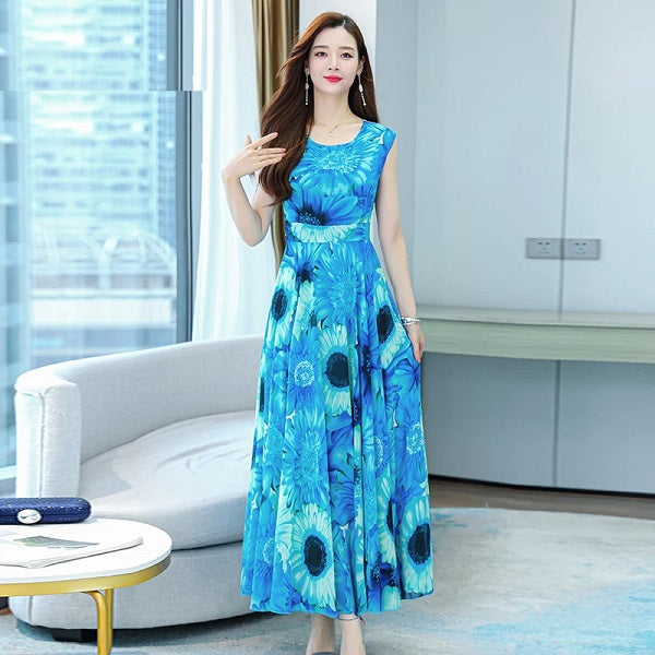 Midi Elegant Beach Party Dress