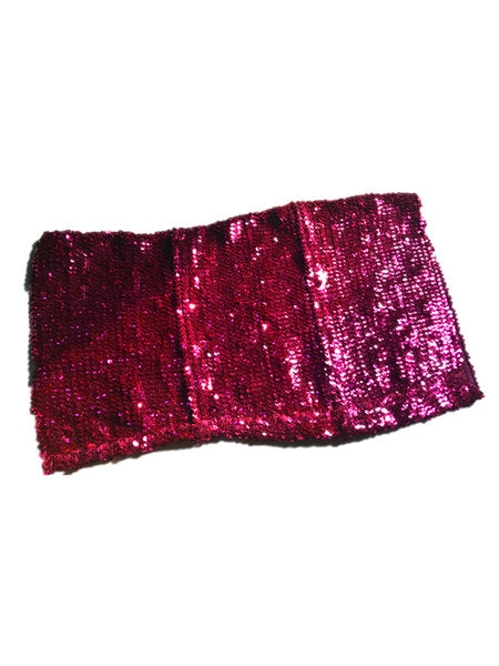 Elegant Glitter Party Strapless Bodycon Mini Dress