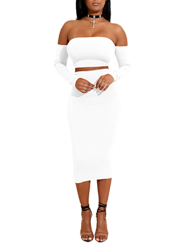 Halter Top Lace Up Back Midi Dress
