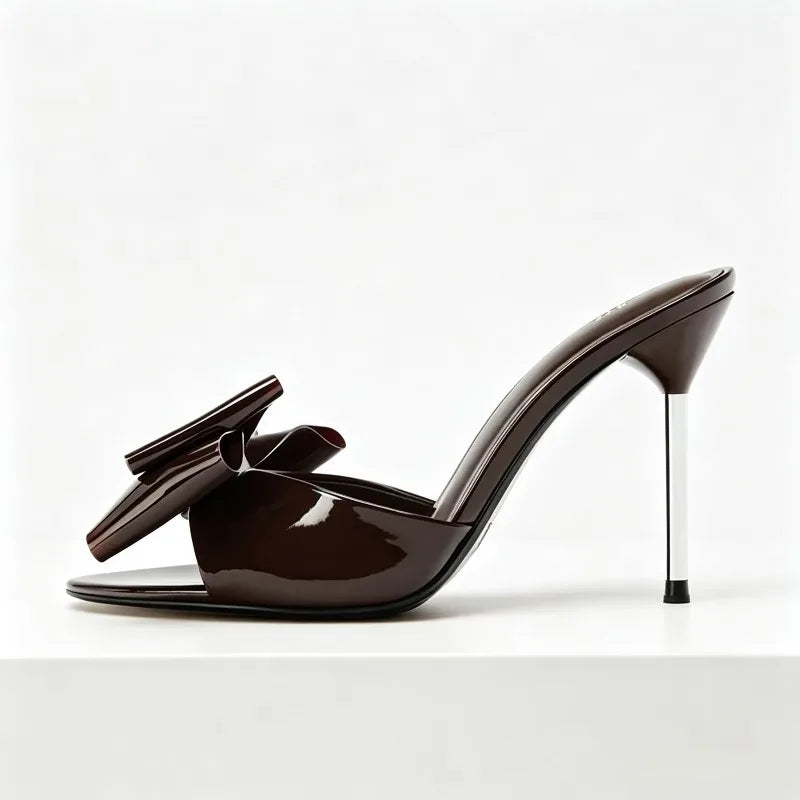 Peep Toe Thin Heel