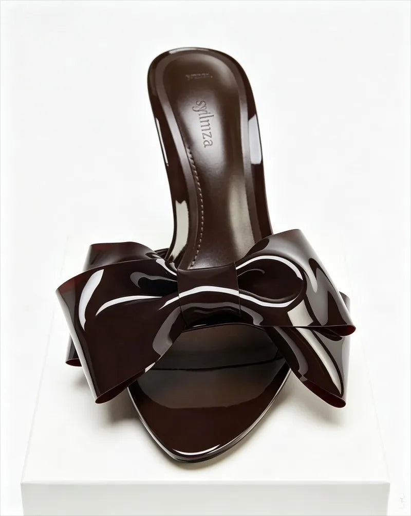 Peep Toe Thin Heel