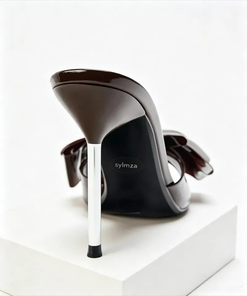 Peep Toe Thin Heel