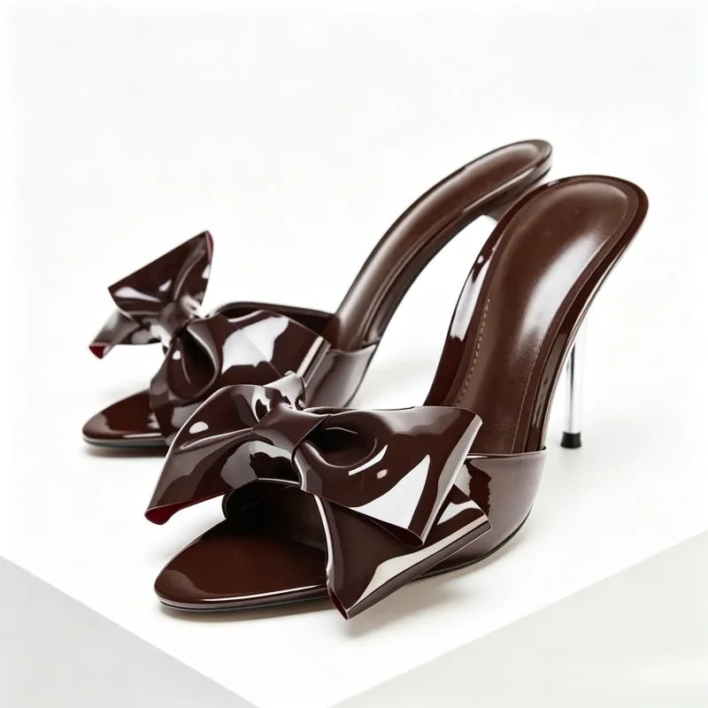 Peep Toe Thin Heel