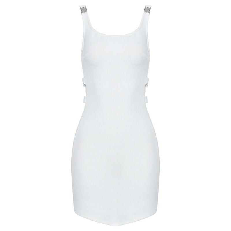 Casual Spaghetti Strap Runway Mini Party Bodycon Dress