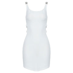 Casual Spaghetti Strap Runway Mini Party Bodycon Dress