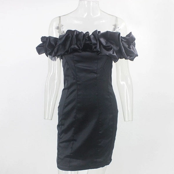 Strapless Backless Bodycon Dress Club Mini Party Dresses