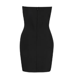 Casual Strapless Sleeveless Club Party Vestido Bandage Dress