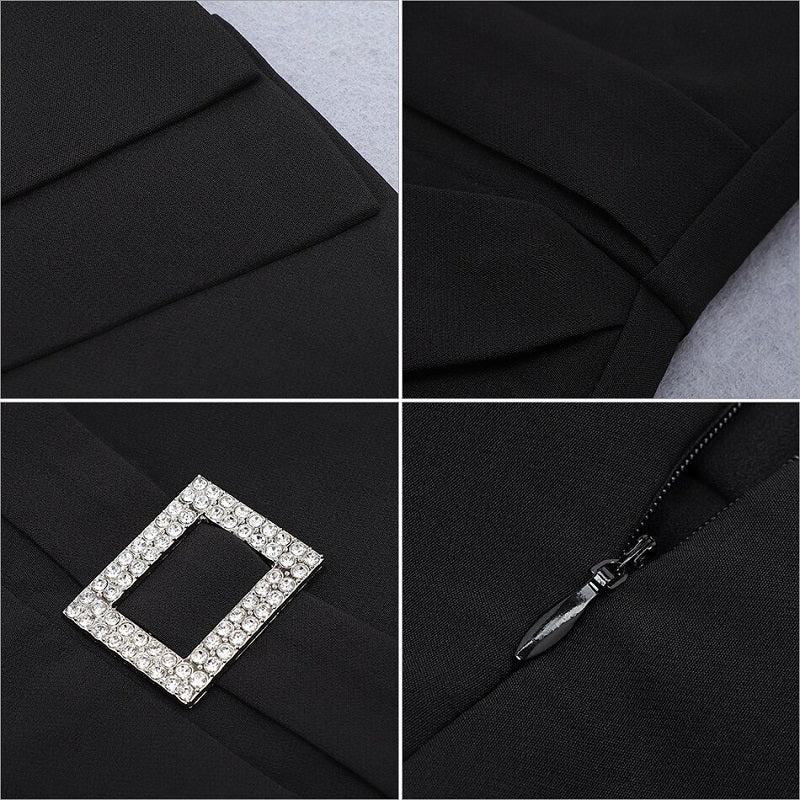 Strapless Sleeveless Club Sash Bodycon Party Cocktail Dress