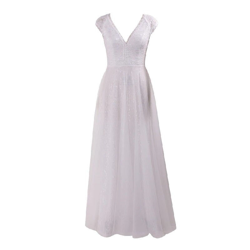 Tank V Neck Sleeveless Maxi Dress