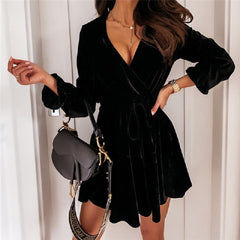 Velvet Bodycon Dress