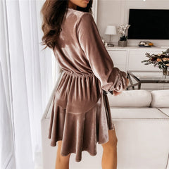 Velvet Bodycon Dress