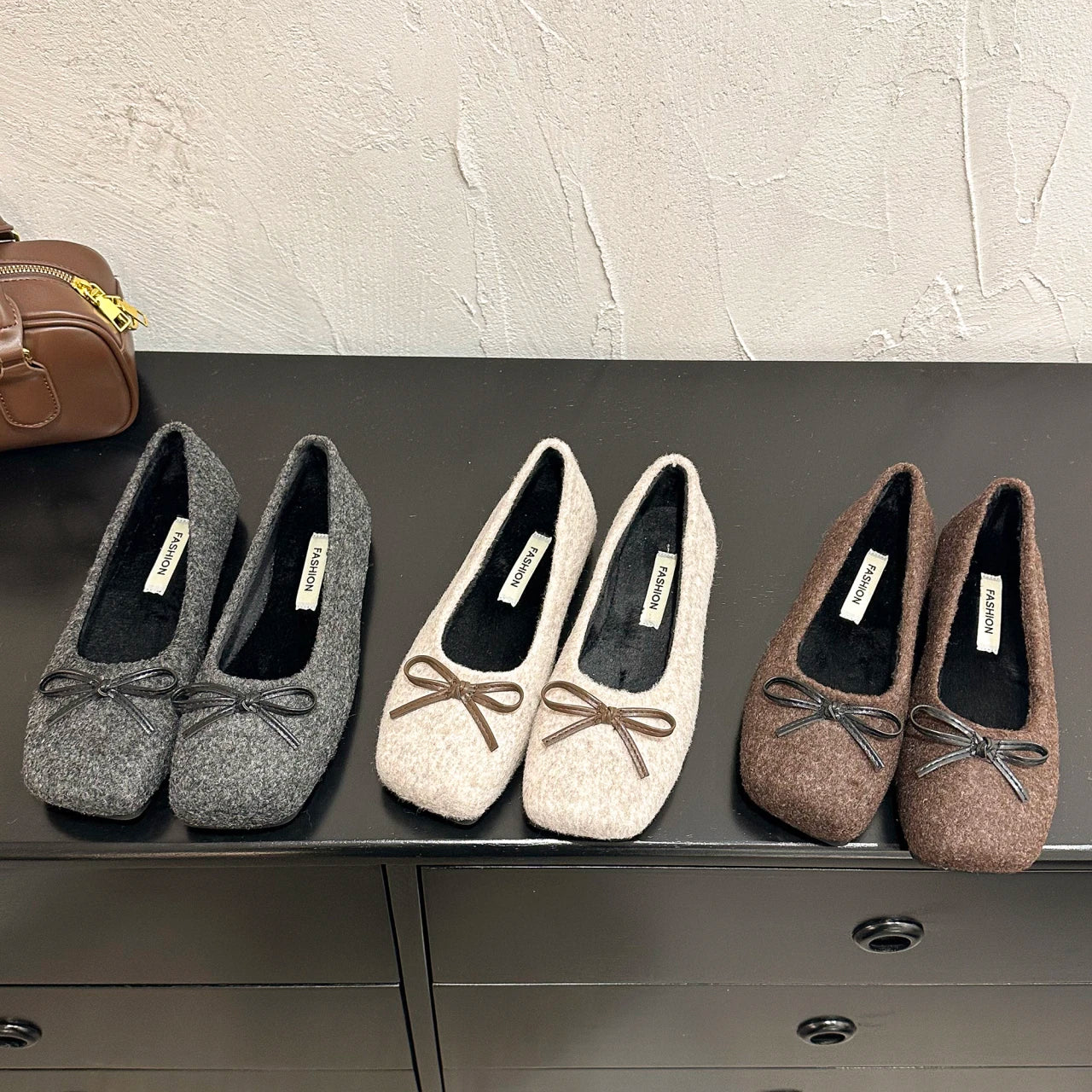 Shallow Female Soft Round Toe Ladies Flats With Shoes