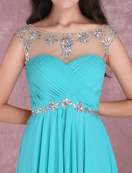 Short Homecoming Turquoise Sweetheart Prom Dress
