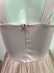 Skater Dress Short Tulle Straps Flared Dress