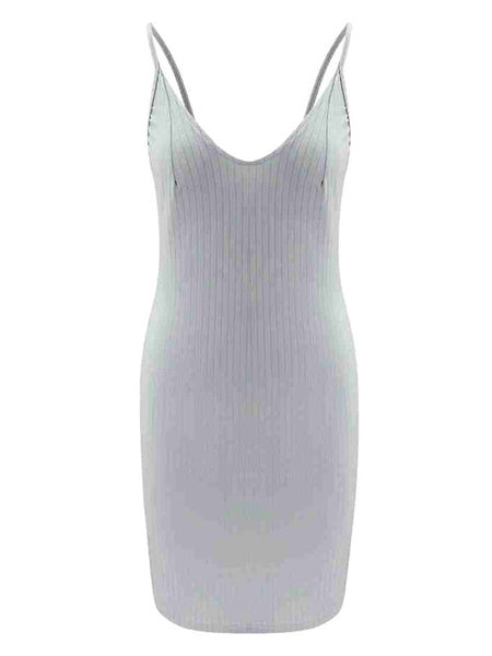 Sleeveless Slip Mini Dress