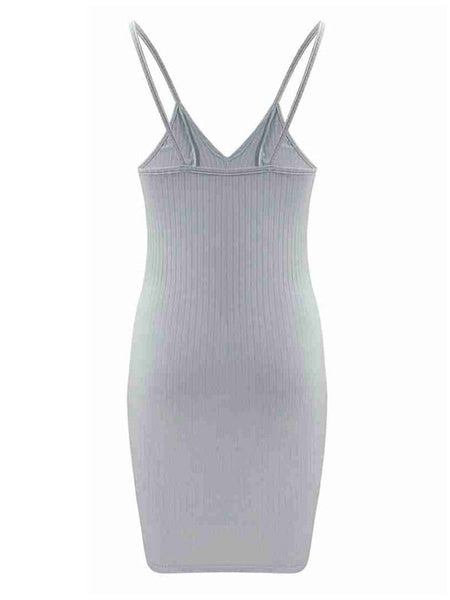 Sleeveless Slip Mini Dress