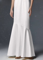 Slim Satin Strap Sleeveless Solid Elegant Classic Ankle Length Dresses