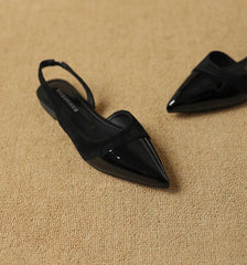 Spring Sandal Pointed Toe Shallow Slip on Dress Mules Shoes