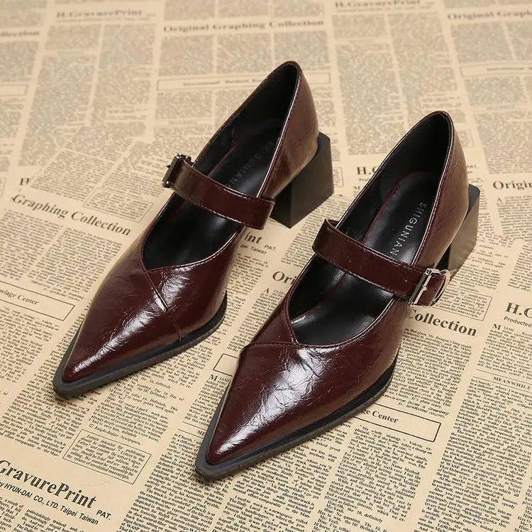 Spring High-Heeled Shoes