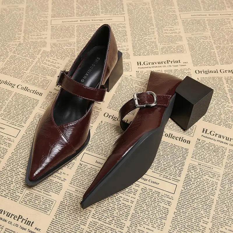 Spring High-Heeled Shoes