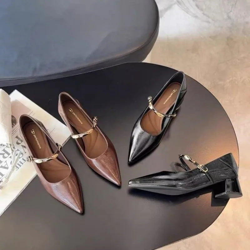 Spring/Fashionable Silver Pointed-toe High Heel