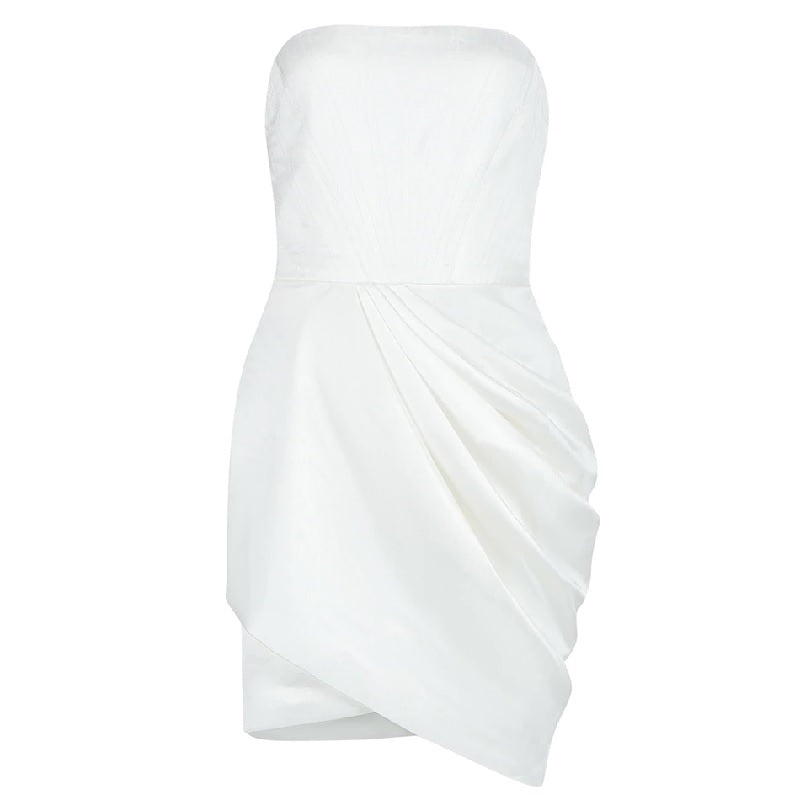 Strapless Sleeveless Nightout Club Bodycon Dress