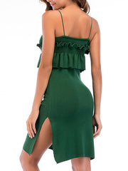 Straps Neck Beach Dress
