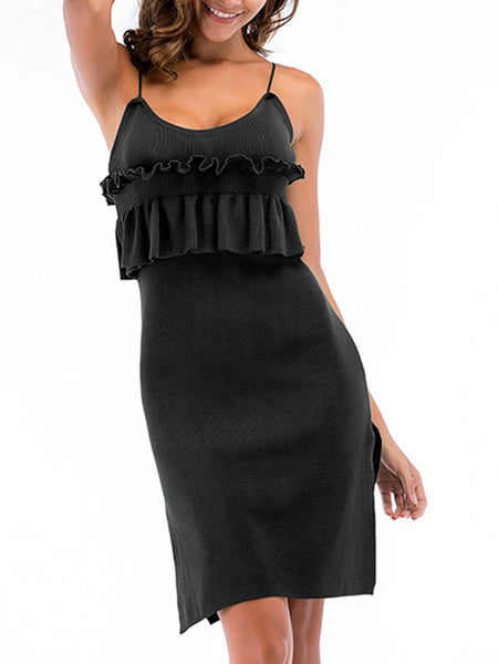 Straps Neck Beach Dress