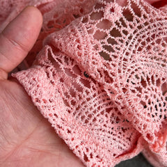 Style Dresses for Women Crochet Hollow Out A-line Long Sleeve Female