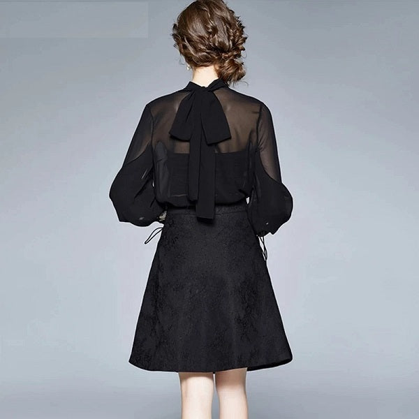 Suit Set High Quality Cocktail Party Dress