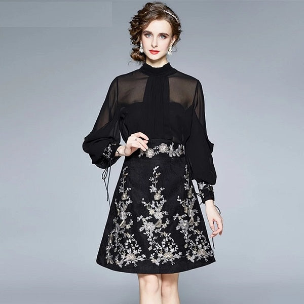 Suit Set High Quality Cocktail Party Dress